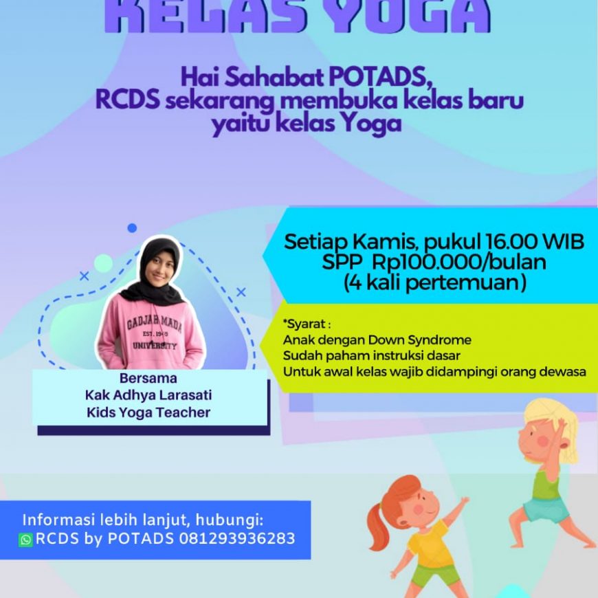 Kelas Online YOGA FOR KIDS RCDS by POTADS